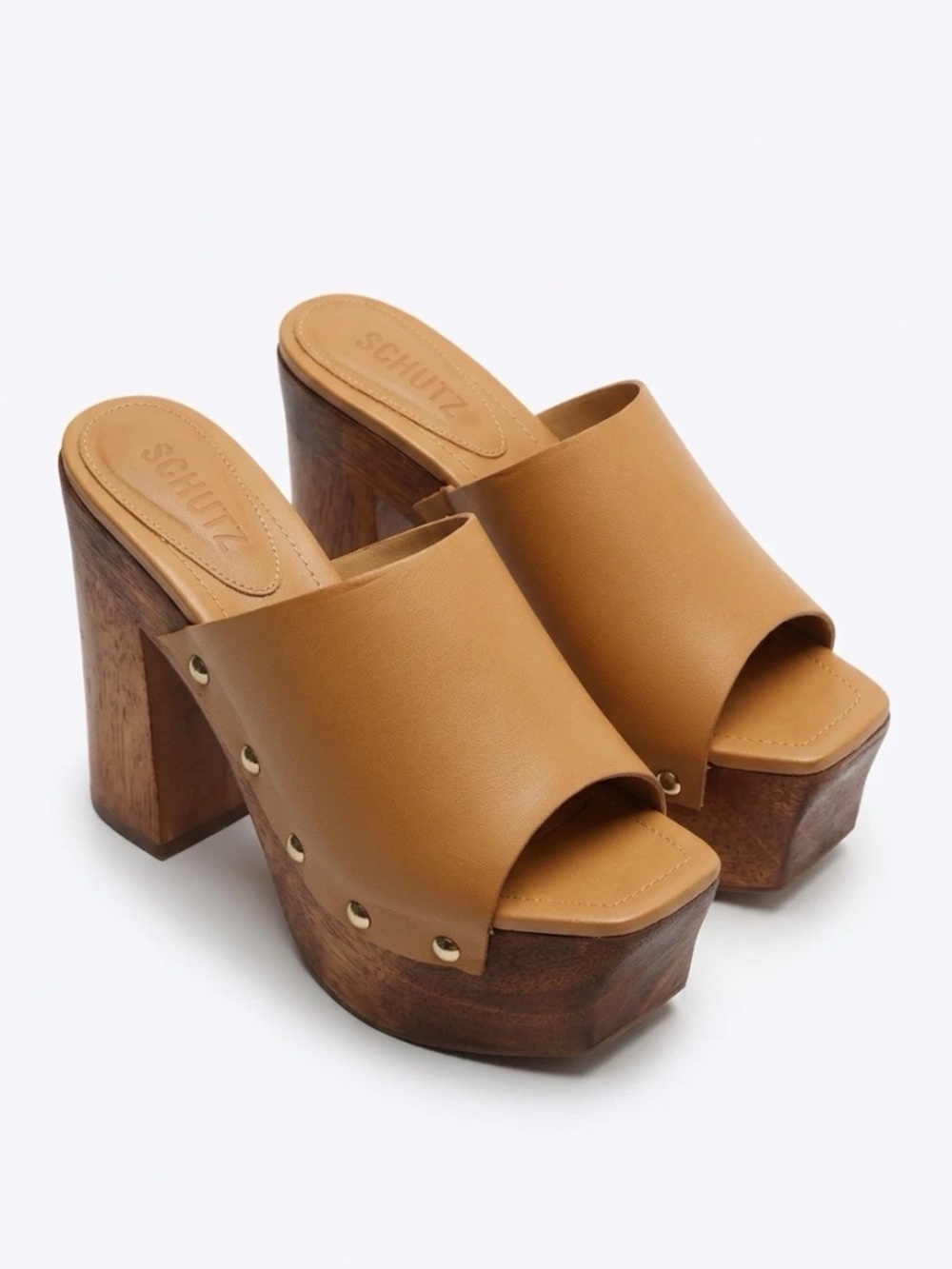 SCHUTZ Dixie Clogs - size 8.5 B NEW 🌟